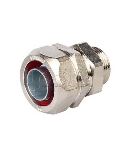 Муфта поворотная металлорукав-коробка DN 20,М25х1,5,наружная резьба DKC 6014-25G в Кемерово Повороты, муфты, тройники Pintop.ru