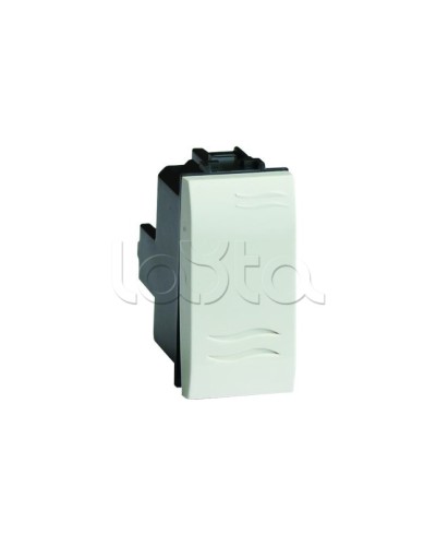 Выключатель, белый, 1мод. DKC (76001B) в Кемерово Аксессуары для кабель-канала Pintop.ru