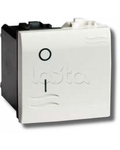 Выключатель двухполюсный белый 2 мод в Кемерово Аксессуары для стоек и шкафов Pintop.ru