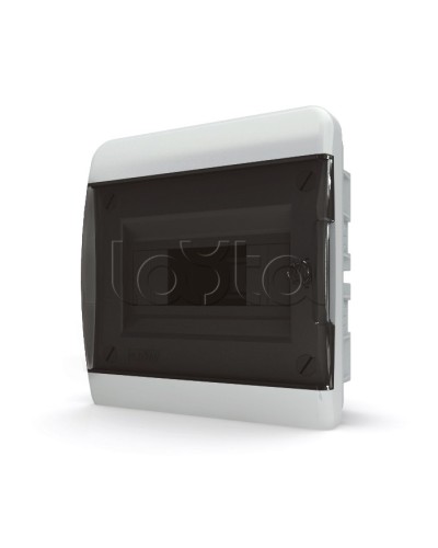 Щиток настенный с дверцей, 8 модулей, IP41, цвет белый DKC 84608 в Кемерово Боксы для автоматов Pintop.ru