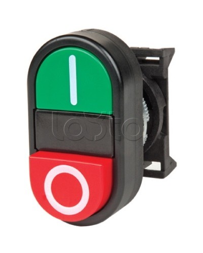 Кнопка двойная плоская с линзой для подсветки DKC ABFLM в Кемерово Кнопки выхода Pintop.ru