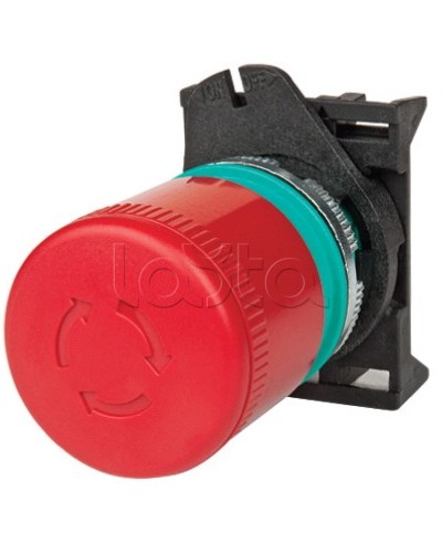 Кнопка аварийная грибовидная поворотная д.40 DKC ABHT1C4N в Кемерово Крепежные изделия Pintop.ru