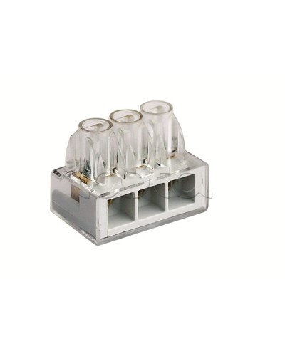 Колодка клеммная соединительная 3х6 мм. DKC B163 в Кемерово Клеммные колодки Pintop.ru