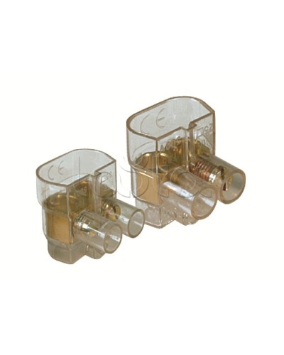 Колодка клеммная соединительная 2х4 мм DKC B42 в Кемерово Клеммные колодки Pintop.ru