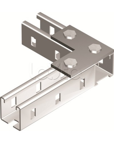Пластина соединительная L-обр., длина 90х90 мм, 3отв., горячеоцинкованная DKC BMD1021HDZ в Кемерово Крепежные изделия Pintop.ru
