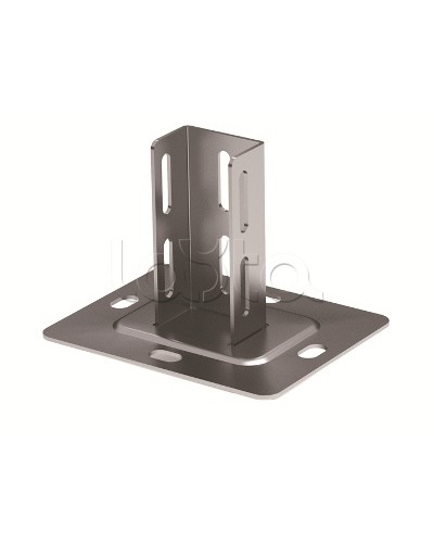 Крепление к потолку для двойного С-образного профиля 41х41, горячеоцинкованное DKC BSF8202HDZ в Кемерово Крепежные изделия Pintop.ru