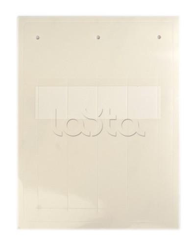 Самоламинирующаяся маркировка для кабелей и труб. Белая DKC CMSA10023W в Кемерово Аксессуары для лотков Pintop.ru