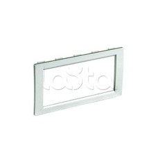 Рамка универсальная на 4 модуля, цвет серый металлик DKC (F00013G)