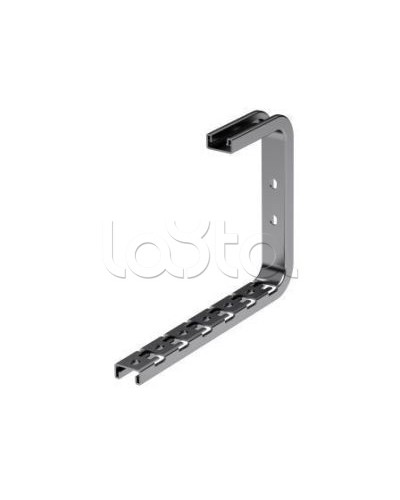 Консоль легкая потолочная для пров. лотка осн.100 мм, толщ.2 мм DKC FBA3010 в Кемерово Аксессуары для лотков Pintop.ru