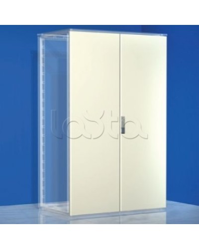 Дверь сплошная, двустворчатая, для шкафов DAE/CQE, 1800 x 800 мм DKC R5CPE1881 в Кемерово Аксессуары для стоек и шкафов Pintop.ru