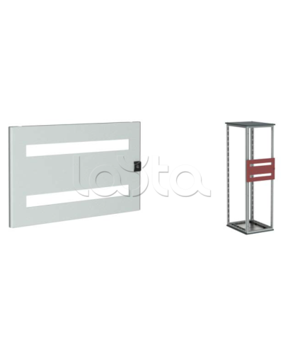 Дверь секционная, для модулей, 52 (2x26) модуля, В=400мм, Ш=600мм DKC R5CPME6401 в Кемерово Аксессуары для стоек и шкафов Pintop.ru