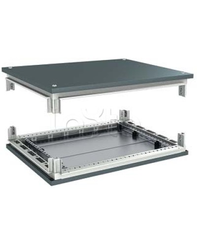 Комплект крыша и основание для шкафов CQE 1200x600 мм DKC R5KTB126 в Кемерово Полки для шкафов и стоек Pintop.ru