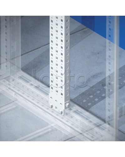Рейки вертикальные, широкая, для шкафов CQE В=1800мм, 1 упаковка - 2шт. DKC R5PDV18 в Кемерово Аксессуары для стоек и шкафов Pintop.ru