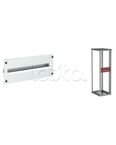 Панель секционная, для модулей, 48 (2x24) модулей, В=400мм, Ш=600мм DKC R5PI541 в Кемерово Аксессуары для стоек и шкафов Pintop.ru