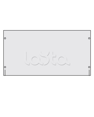 Панель сплошная, 19, высота 6 U, для IT корпусов CQE DKC R5PRK6 в Кемерово Аксессуары для стоек и шкафов Pintop.ru