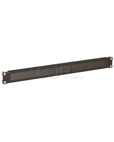 Ввод кабельный с щеточным буртиком 19, 1U DKC (R5SPZ191HE) в Кемерово Аксессуары для стоек и шкафов Pintop.ru