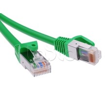 Патч-корд экранированный CAT5E F/UTP 4х2, LSZH, зелёный, 10м DKC RN5EFU4500GN