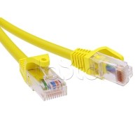 Патч-корд неэкранированный CAT5E U/UTP 4х2, LSZH, желтый, 10м DKC RN5EUU4500YL