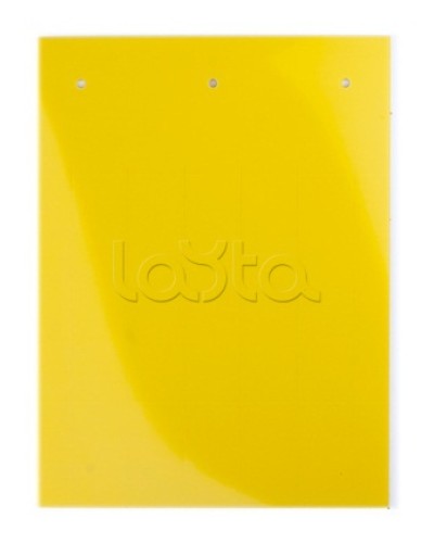 Табличка полужесткая. Установка в держатель. Для маркировки модульного оборудования. ПВХ-0,5. Желтый DKC TAS35 в Кемерово Аксессуары для лотков Pintop.ru