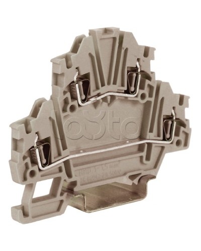 Проходной зажим 2-х уровневый HMD.1GR DKC ZHD200GR в Кемерово Клеммные колодки Pintop.ru