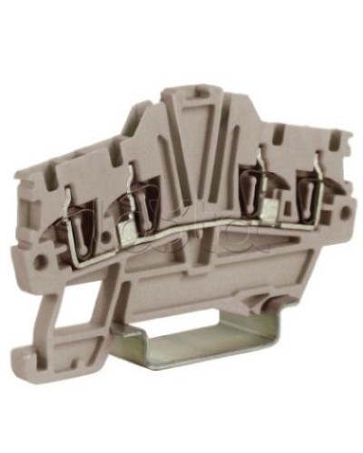 Зажим 1,5 кв.мм синий 2 ввод/2 вывода DKC ZHI420 в Кемерово Держатели, клипсы, скобы Pintop.ru