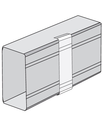 Накладка на стык крышки GAN 40 DKC 00884 в Кемерово Аксессуары для кабель-канала Pintop.ru