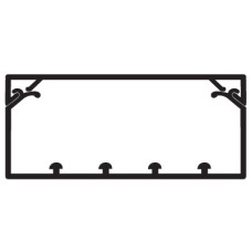 Коробс крышкой с направляющими для установки разделителей TA-GN 120x40DKC 01783