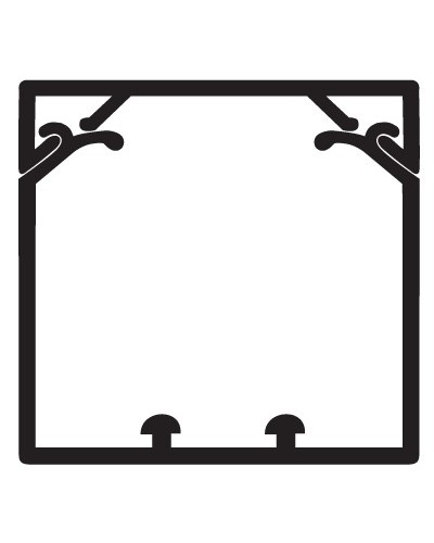 Кабель-канал 80x60 с крышкой с направляющими для установки разделителей TA-GN DKC 01785 в Кемерово Кабель-канал Pintop.ru