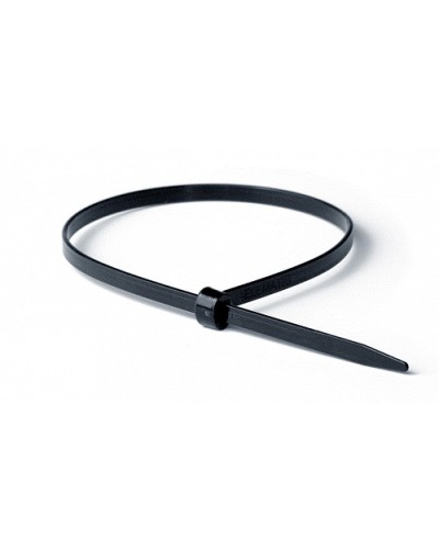 Хомут P6.6 с двойным замком, черный, 100x2,5 DKC 21303 в Кемерово Стяжки-хомуты Pintop.ru