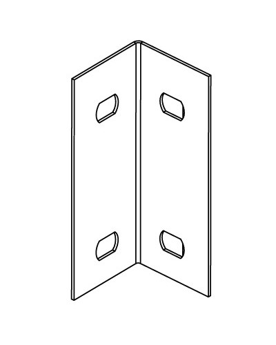 Уголок опорный FR TC/RRC/RRD/RRS на H 50 DKC 30199 в Кемерово Аксессуары для лотков Pintop.ru