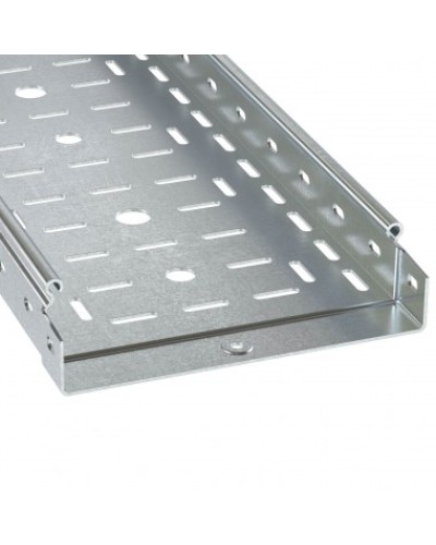Лоток перф. 50x50x3000 толщ.1,5 мм DKC (3526015) в Кемерово Кабельные лотки Pintop.ru
