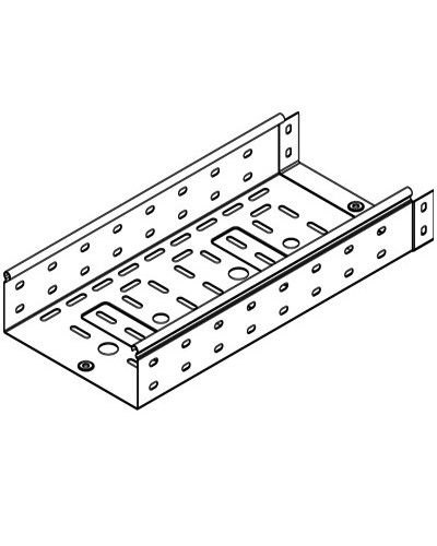 Лоток перфорированный 200х100 L3000 DKC 35343 в Кемерово Кабельные лотки Pintop.ru