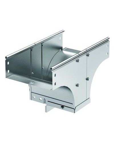 Ответвитель-переходник TDSR T-обр. вертикальный 500/200 в комплекте с крепежными элементами и соединительными в Кемерово Аксессуары для лотков Pintop.ru