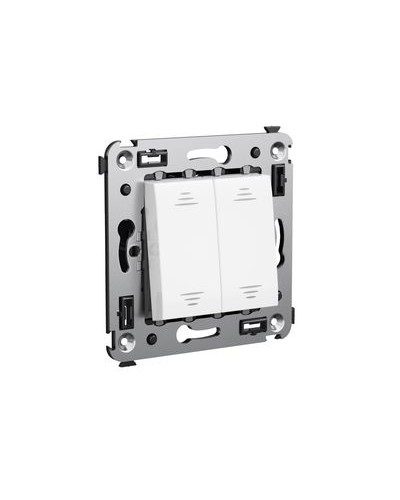 Диммер кнопочный в стену, Avanti, Белое облако DKC 4400343 в Кемерово Аксессуары для стоек и шкафов Pintop.ru