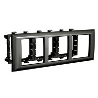 Рамка-суппорт "Avanti" черный для "In-liner Front", 6 мод. DKC 4402916