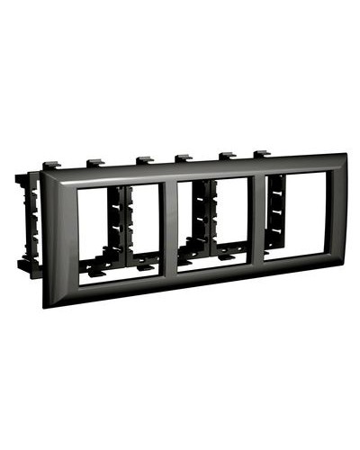 Рамка-суппорт Avanti черный для In-liner Front, 6 мод. DKC 4402916 в Кемерово Аксессуары для лотков Pintop.ru