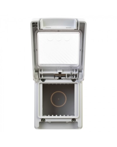 Коробка для настенного монтажа Avanti, IP55, серая, 2 модуля DKC (4403932) в Кемерово Распределительные коробки Pintop.ru