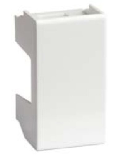 Заглушка на 1 модуль, «Viva», белая DKC 45016 в Кемерово Аксессуары для кабель-канала Pintop.ru