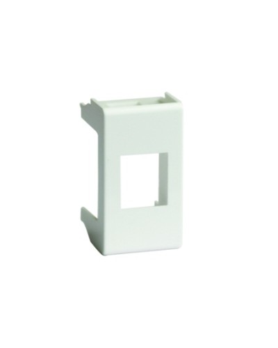 Адаптер для keystone, VIVA, 1 мод, цвет серый DKC 45107 в Кемерово Аксессуары для стоек и шкафов Pintop.ru