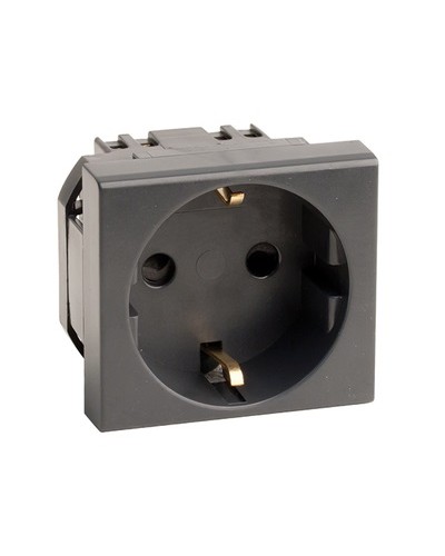 Розетка RJ-45 кат.5E,Viva,1 мод., черн DKC (45238) в Кемерово Аксессуары для кабель-канала Pintop.ru