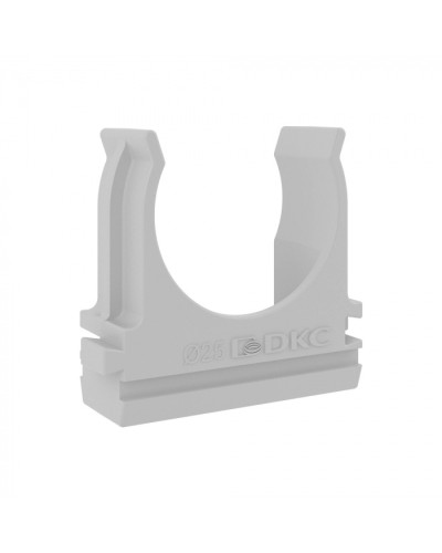 Держатель с защелкой, д.25мм DKC (51025R) в Кемерово Держатели, клипсы, скобы Pintop.ru