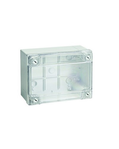 Коробка распред. 120x80x50 с гладкими стенками и прозрачной крышкой IP56 DKC (53920) в Кемерово Распределительные коробки Pintop.ru
