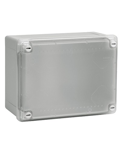 Коробка ответвит. с гладкими стенками, прозрачная, IP56, 240х190х90 мм DKC 54220 в Кемерово Распределительные коробки Pintop.ru