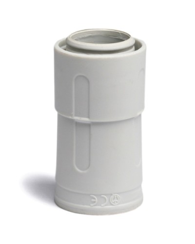 Переходник армированная труба - жесткая труба DKC 32 мм 55232 в Кемерово Повороты, муфты, тройники Pintop.ru