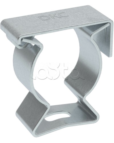 Держатель с крышкой D16, оцинкованная сталь DKC (6044-A16) в Кемерово Держатели, клипсы, скобы Pintop.ru