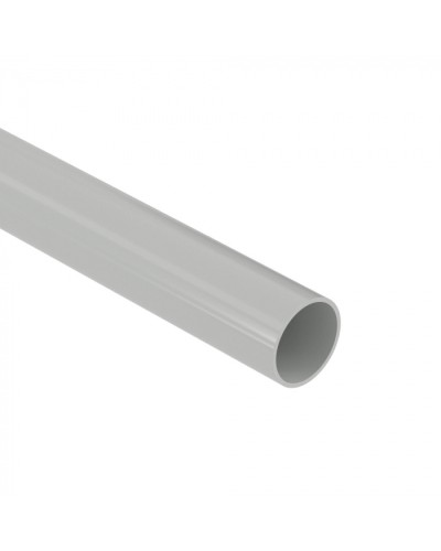 Труба глад. ПВХ 25 мм лёгкая серый (40 м) DKC (62925R) в Кемерово Гладкая труба Pintop.ru
