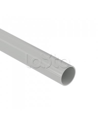 Труба глад. ПВХ 40 мм 3 м жесткая атмосферостойкая серый (30 м) DKC (63940UF) в Кемерово Гладкая труба Pintop.ru