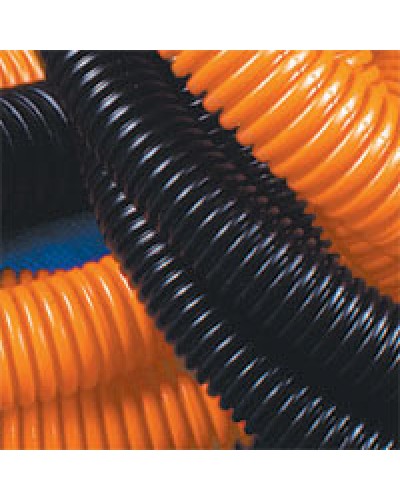 Труба гофрированная ПНД 20 мм с протяжкой тяжёлая DKC 71520 (100 м) в Кемерово Труба гофрированная Pintop.ru