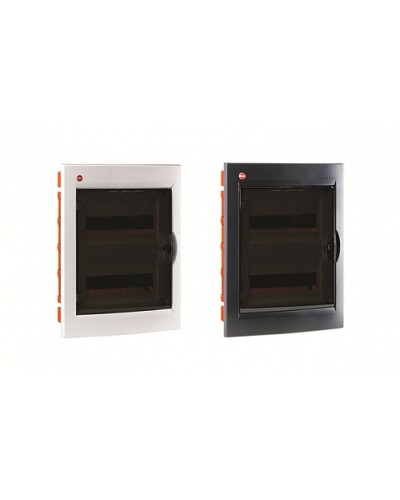 Щиток встраиваемый 24 мод.,IP 41 , черный DKC 82524 в Кемерово Аксессуары для стоек и шкафов Pintop.ru