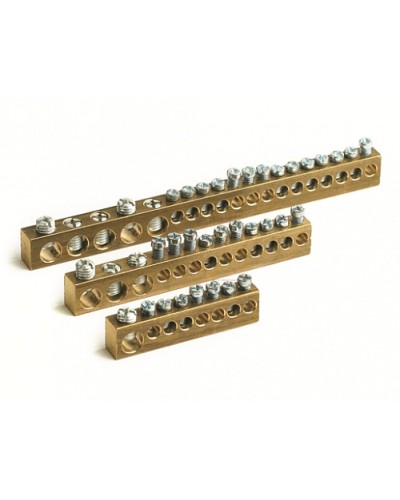 Колодка клеммная 18мод. (отв.5х5.4мм+14х4.5мм) DKC 87418 в Кемерово Коммутационные изделия Pintop.ru